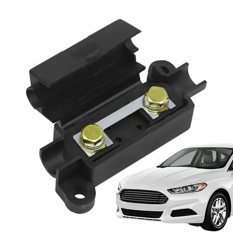 1PC Auto MEGA Fuse Block Car ANL Bolt-on Blade Fuse Holders Waterproof Protective MEGA Auto Fuse Holders Automotive Accessories