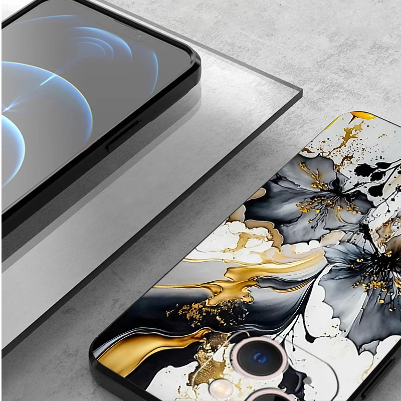 Luxury Marble Soft TPU Shell Phone Case