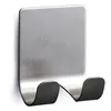 10PCS Bathroom Razor Shelf Shelf No Hole Stainless Steel Shaving Razor Organizer Plug Cable Organizer Hooks Bathroom Hooks Racks 6
