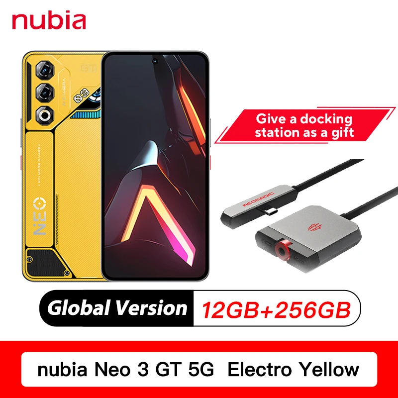 Global Version Nubia Neo 3 GT Z2465N 12+256GB