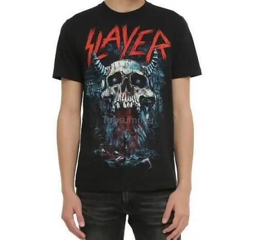 

Slayer Bleeding Skull T-Shirt Heavy Metal Band New Licensed &