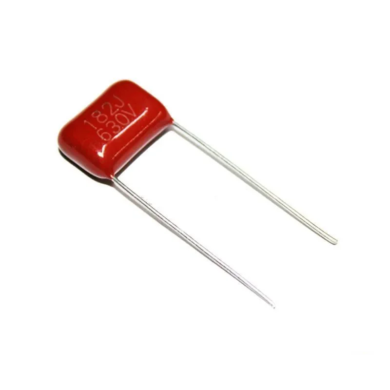 

50pcs CBB 182 630V 182J 630V 0.0018uF 1.8nF P10 CBB22 Metallized Polypropylene Film Capacitor