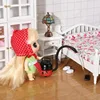 1 PCS Vacuum Cleaner Black And Blue 1/12 Dollhouse Miniature Accessory Baby Toys 5