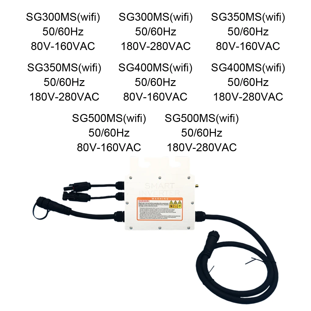 

Micro Solar Inverter Compact And Smart Solution For Grid-Tie PV Systems Silent Operation Solar Power