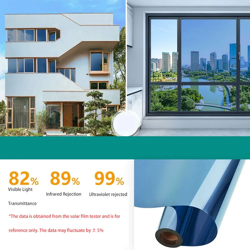 Insulated Privacy & Sun Protection Window Film