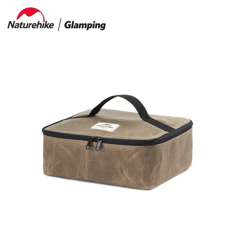 Camping Storage Bag Square Portable Outdoor Sundry Bag Travel Tableware Storage