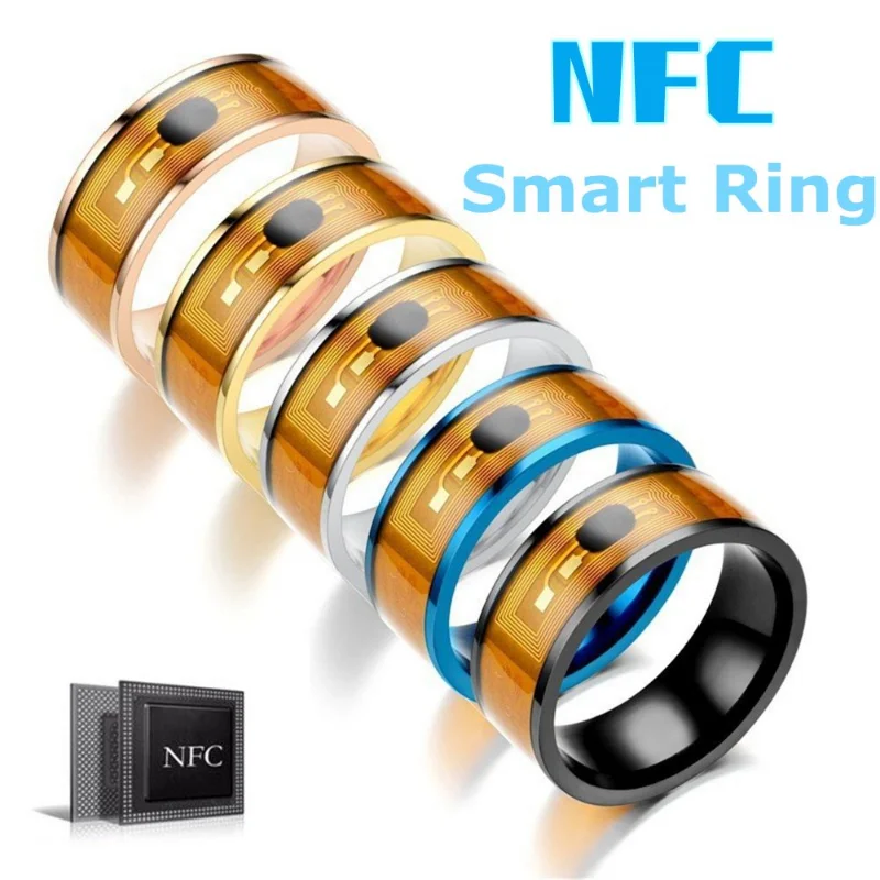 Anello Multifunzionale Nfc Magic Smart Ring Impermeabile Abbigliamento Intelligente Per Android Windows Phones Equipment Finger Digital Ring