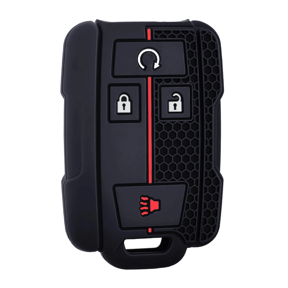 Premium Silicone Car Key Cover Case - Smart Auto Accessory