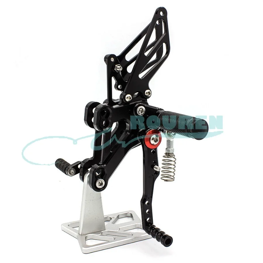 

Rear Set Stand Footpegs Motorcycle Rearset Footrest Foot Pedal Pegs for Honda CB650F CBR650F CB650R CBR650R Shift Lever Bracket