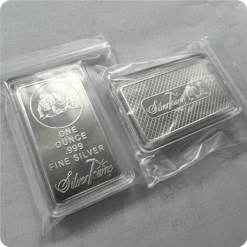 AMERICAN PROSPECTER 1オンスシルバー American Prospector 1OZ 999 Value Fine Silver Bullion Bar US