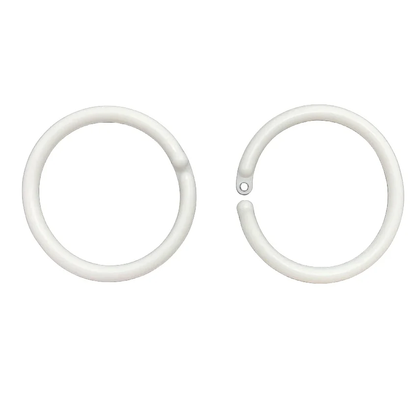 

Plastic Circular Circle Ring Buckle Clothing Garments Accessory Hook Curtain Hang Clip 1000pcs