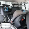 Baby Car Mirror Adjustable Car Back Seat Rearview Facing Headrest Mount Kids Infant Car Show Baby Safety Monitor Accessories 1