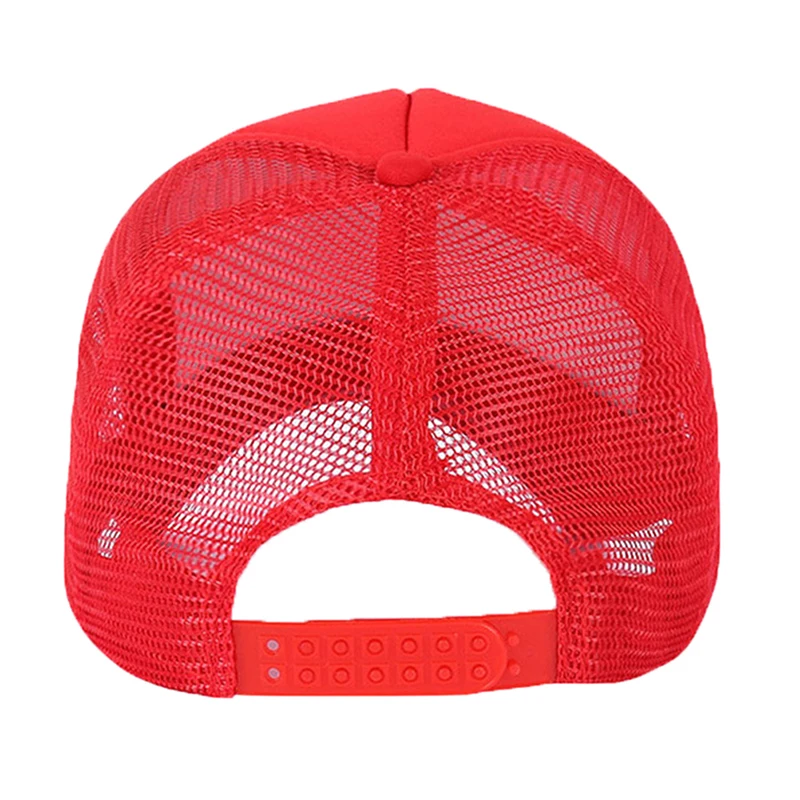 1pc Adjustable Trucks Youth Mesh Hats Baseball Trucker Cap Dad Hat Summer Baseball Cap Net Hat Breathable Truck Driver