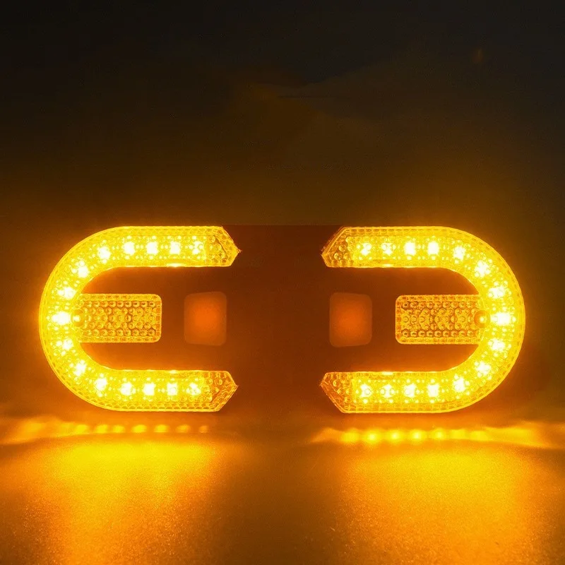 รูปสินค้า ไฟเลี้ยวจักรยานไร้สาย USB ชาร์จไฟท้าย LED