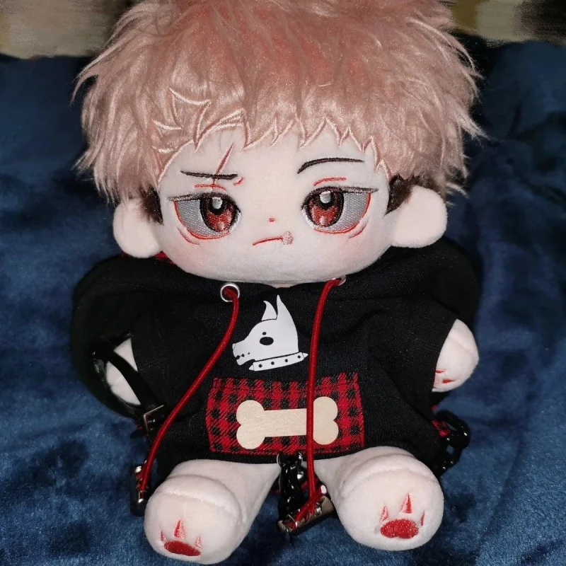 Anime Itadori Yuji Jujutsu Kaisen  Cosplay 20cm Nude Doll Cotton Plush Toy Stuffed Soft Plushie