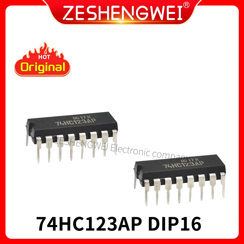 

5PCS SN74HC123N DIP16 74HC123 DIP HD74HC123AP MM74HC123AN 74HC123 DIP-16