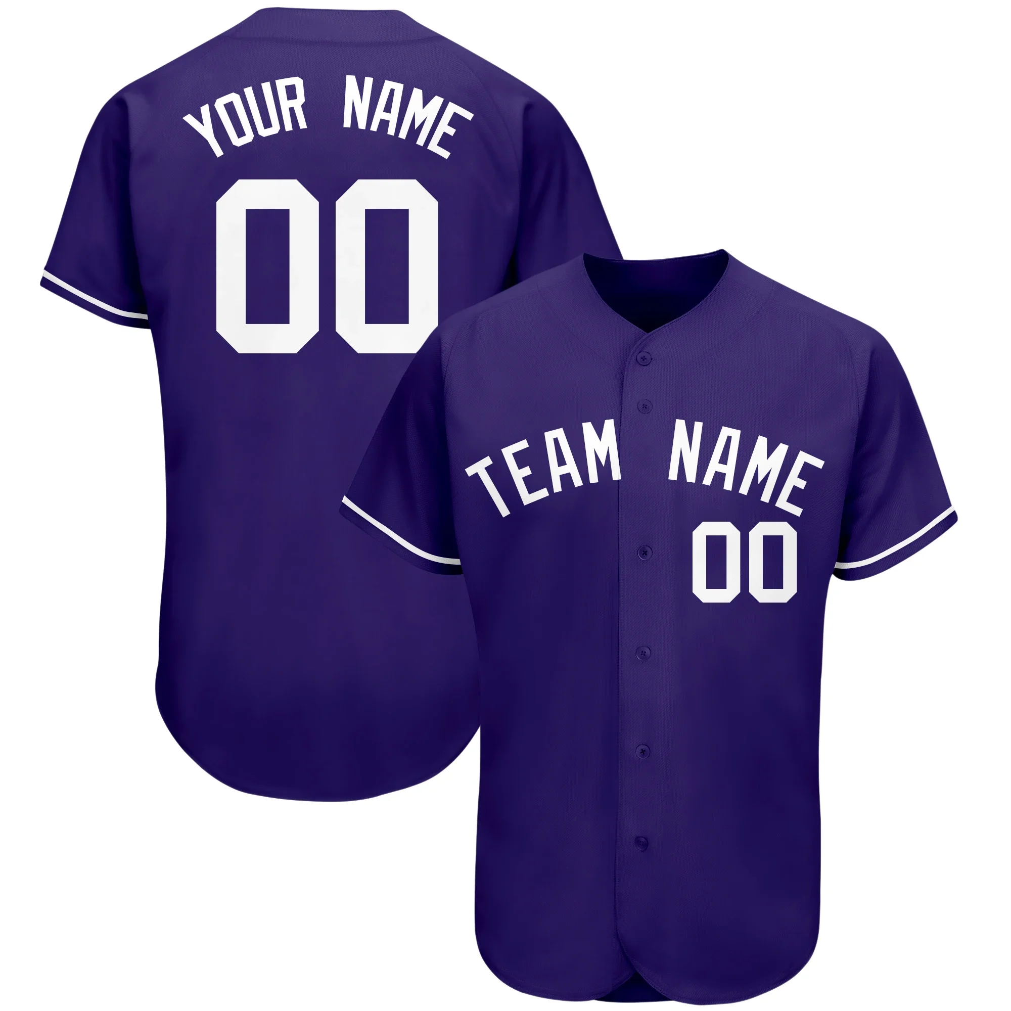 

2020 Hot Top quality Button-down Breathable Soft Baseball Jersey Athletic&Casual Sportswear for Men/Women/Kids Outdoors Big Size