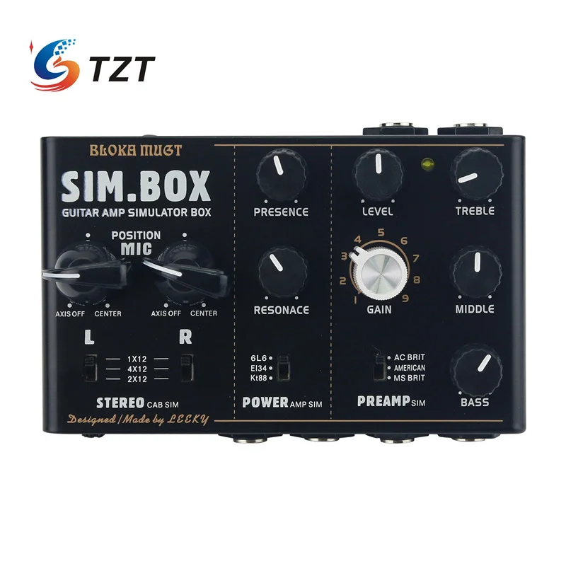 Bloka Mugt SIM BOX アンプシミュレーター Bloka Mugt SIM BOX アンプシミュレーター BLOKA MUGT design made by