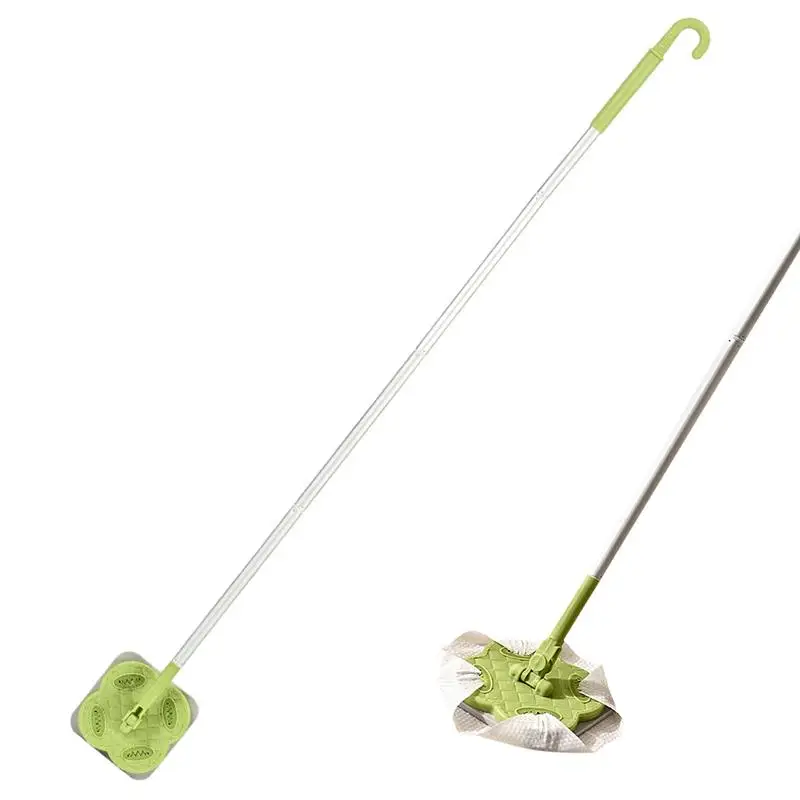 

Flat Mop 360-Degree Telescopic Rotatable Adjustable Floor Cleaning Mop Absorbent Wet And Dry Dual-use Clean