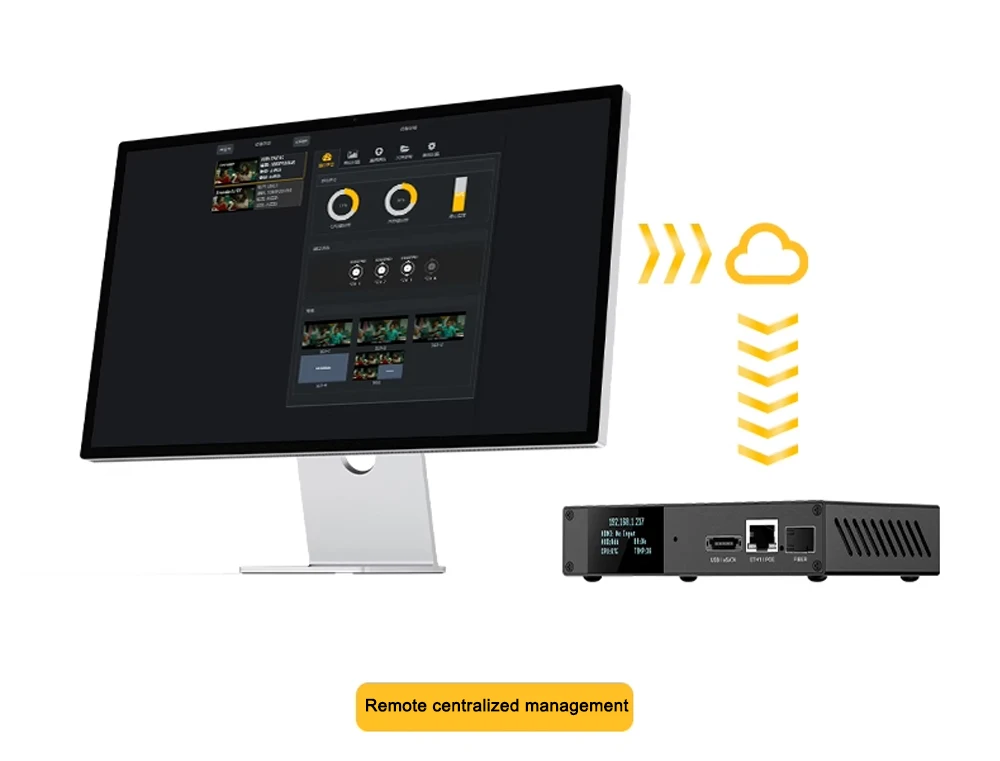 Link Pi REC1 4K HDMI Video Codec 22AP10 SOC HDMI Screen Recorder Encoder 4KP60 D