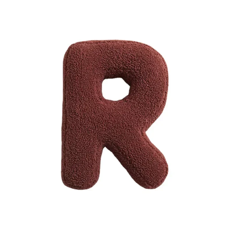 Nordic 26 English Alphabet Pillows for Children ABCD Pillows Toy Sofa Cushions LOVE Shooting Props Office Chair  Cushion 6