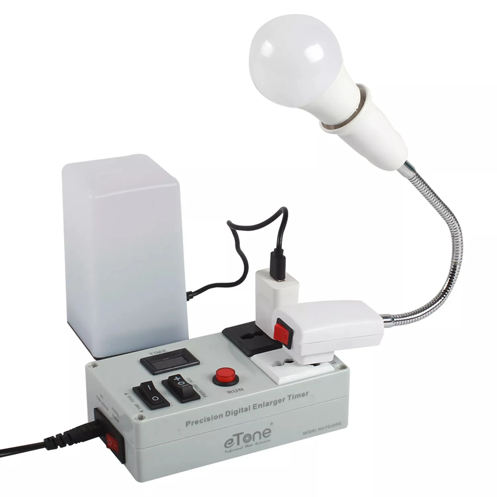 eTone Digital Enlarger Timer Precision With Foot Switch Darkroom Photo Equipment Photographic supplies photo enlarger timer