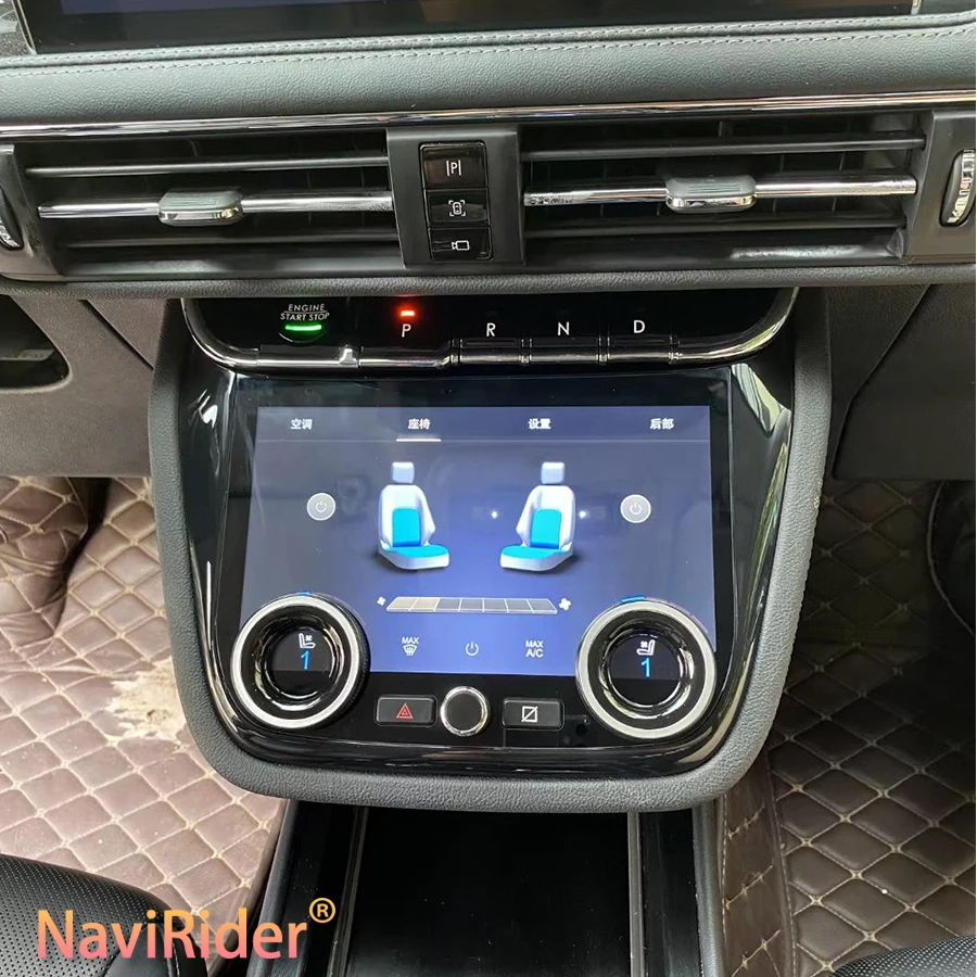 

9" Climate Control LCD Screen For Lincoln Adventurer 2019 2020 2022 Digital AC Panel Easy Installation Touch+physical Control