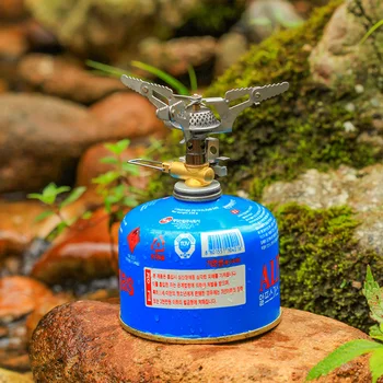 BRS-3 Portable Camping Gas Stove 1940W Outdoor Tourist Burner Strong Fire Heater for Outdoor Camping Picnic BBQ Furnace 5