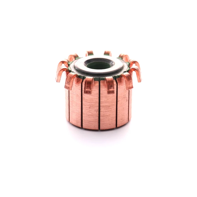 Electrical Motor Commutator 12P Teeth Copper Hook Type CHY-1518-12