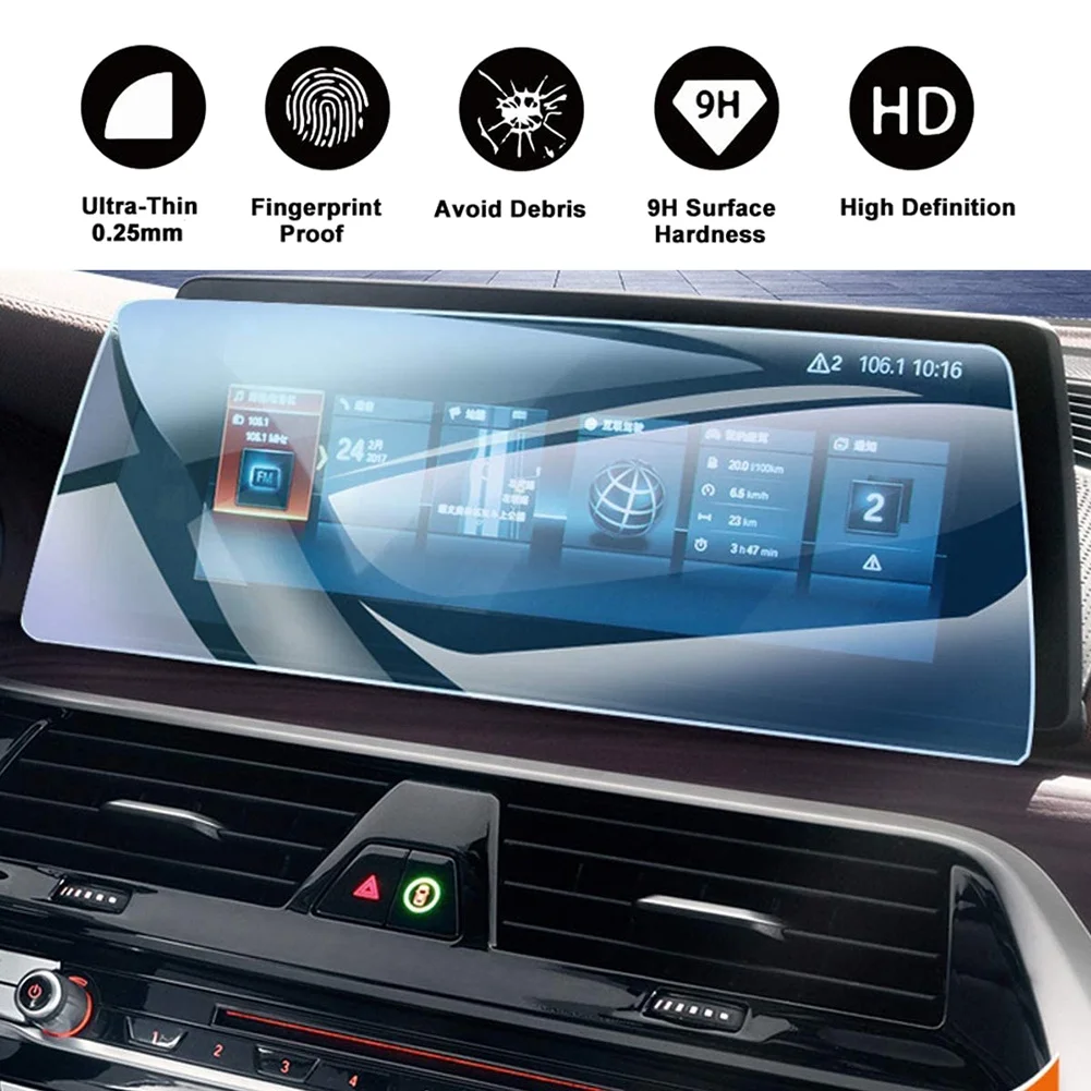 

Для-BMW 5 Series G30/G31 2017-2020 10,25-дюймовая Защитная пленка для сенсорного экрана GPS-навигации центральный дисплей пленка из закаленного стекла