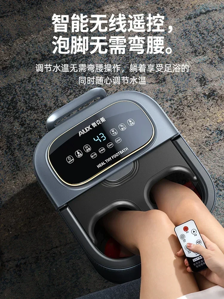 household constant temperature Foot bath bucket  blue light sterilization fully automatic electric massage foot bath heated 2