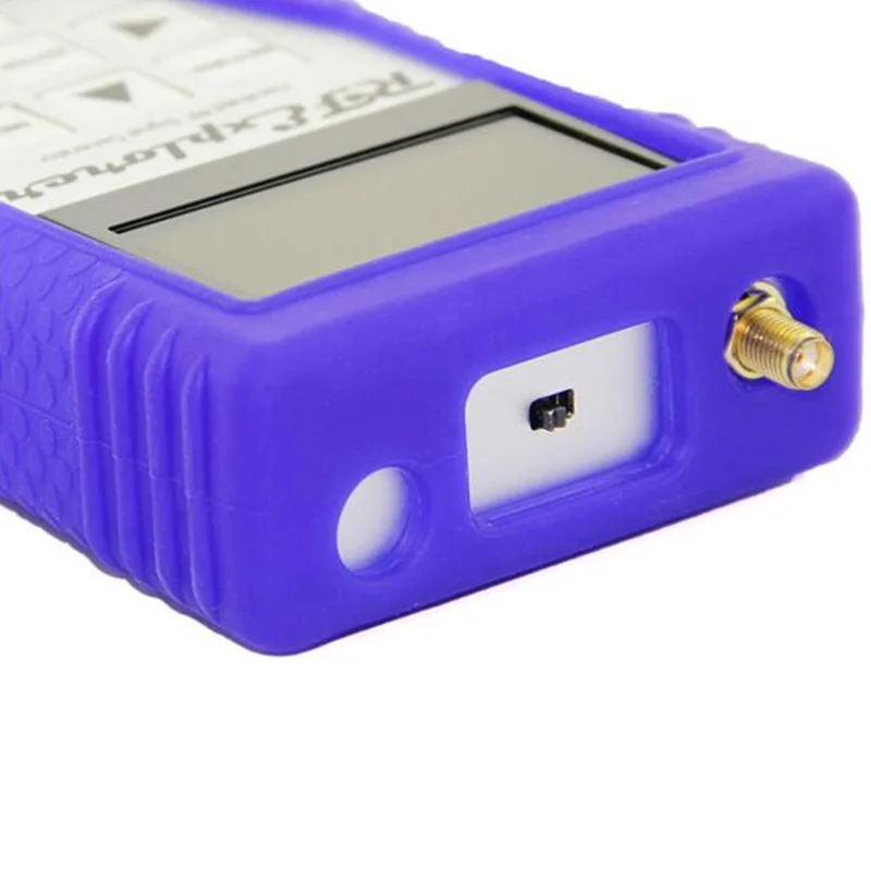 RF Explorer WSUB1G 휴대용 디지털 스펙트럼 분석기 112KHz-100MHz USB 오실로스코프 보라색 케이스