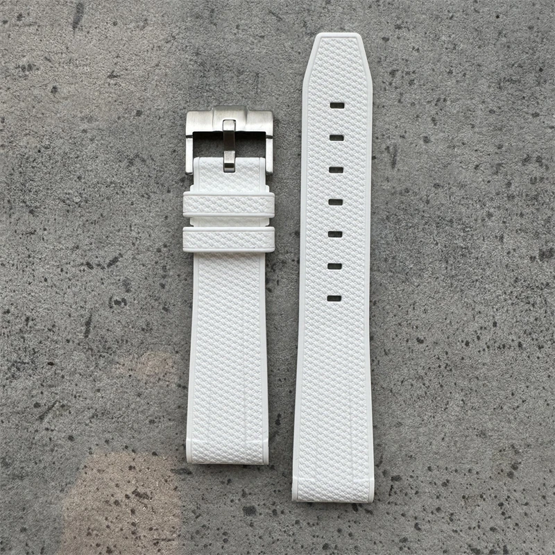 Multicolored Premium Silicone Watch Strap - 20mm High-Quality Rubber Band