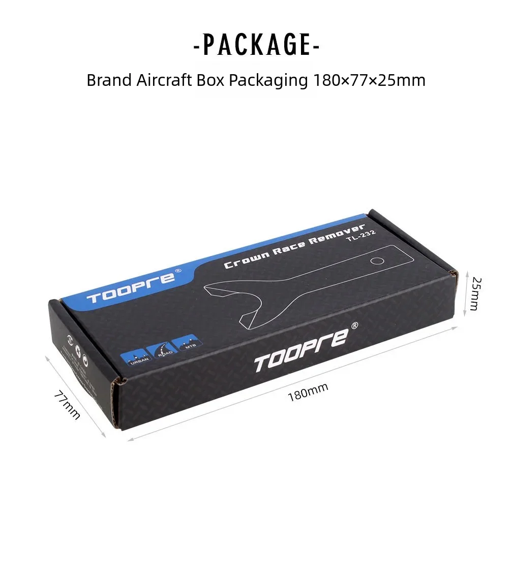 TOOPRE Fahrrad-Vordergabel-Headset-Basis-Entfernungswerkzeug für 1-1/2 Zoll und 1-1/8 Zoll Gabeln, Fahrrad-Headset-Kronenring-Entferner-Schlüssel Zubehör – Detail 11
