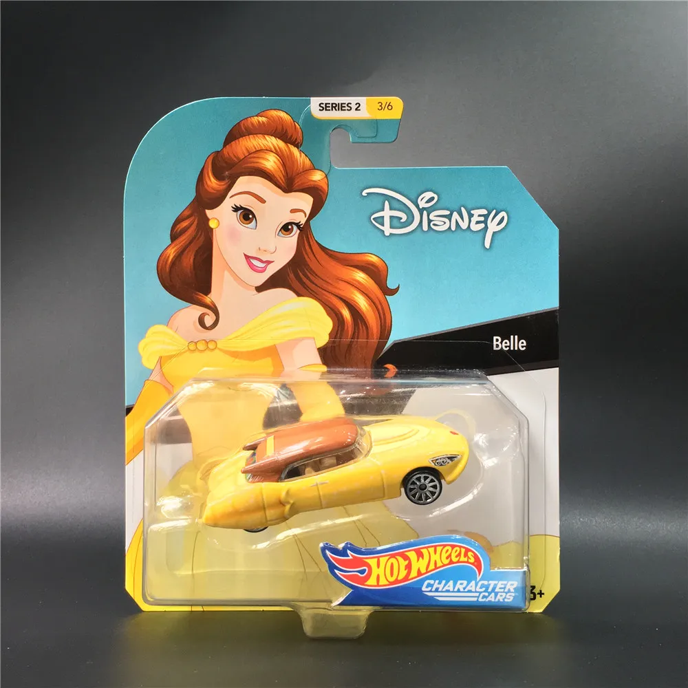 Mattel Hot Wheels Disney Character Cars Modell Belle 