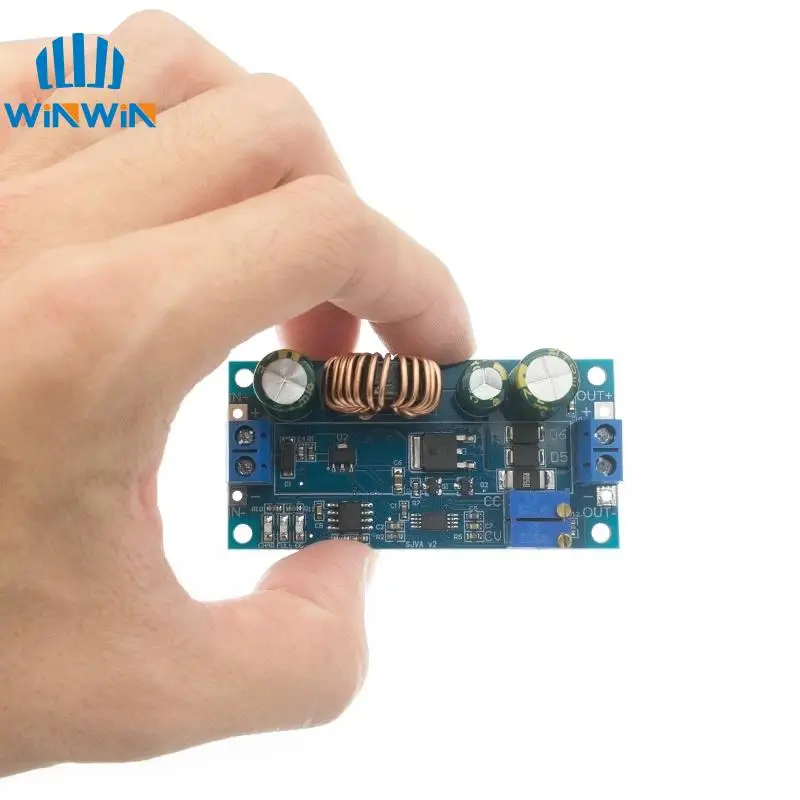 CC CV Adjustable 3A 35W DC 5-30V to DC 0.5-30V Step Up Down Buck Boost Converter Power Supply Module Voltage Regulator XY-SJVA
