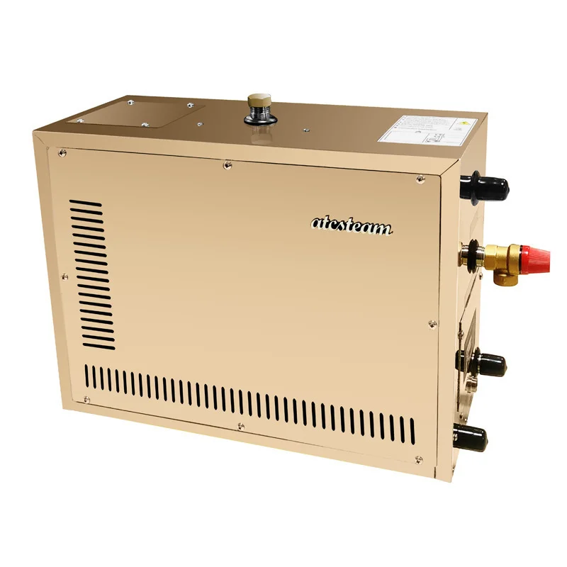6/7/8/9KW Automatic Stainless Steel Steam Generator Descaling Sauna Room Steam Bath Machine For Spa Room Digital Controller 2