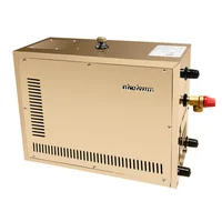 6/7/8/9KW Automatic Stainless Steel Steam Generator Descaling Sauna Room Steam Bath Machine For Spa Room Digital Controller 2