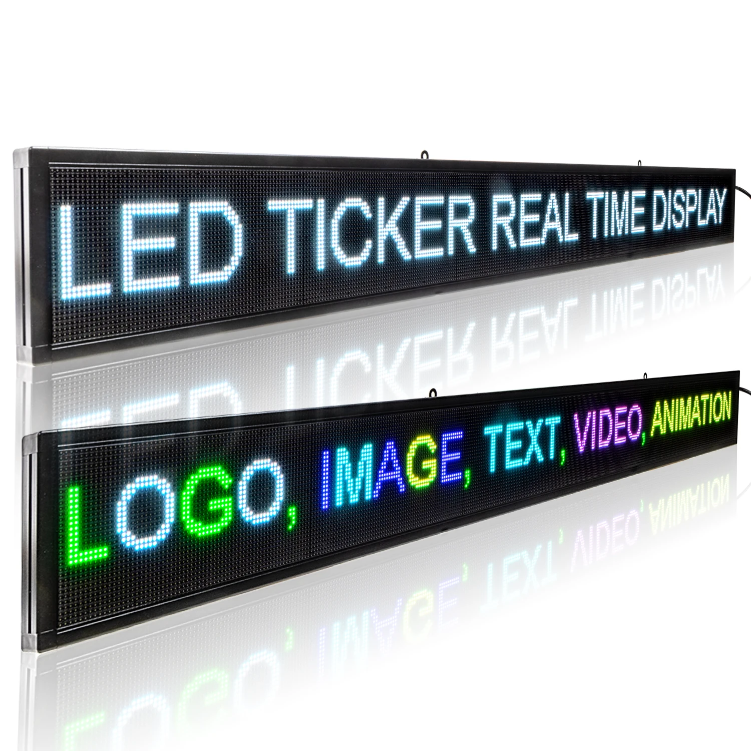 ESP32 Stock Ticker: The Ultimate P4 RGB LED Display for Real-Time Financial  Data at a Glance
