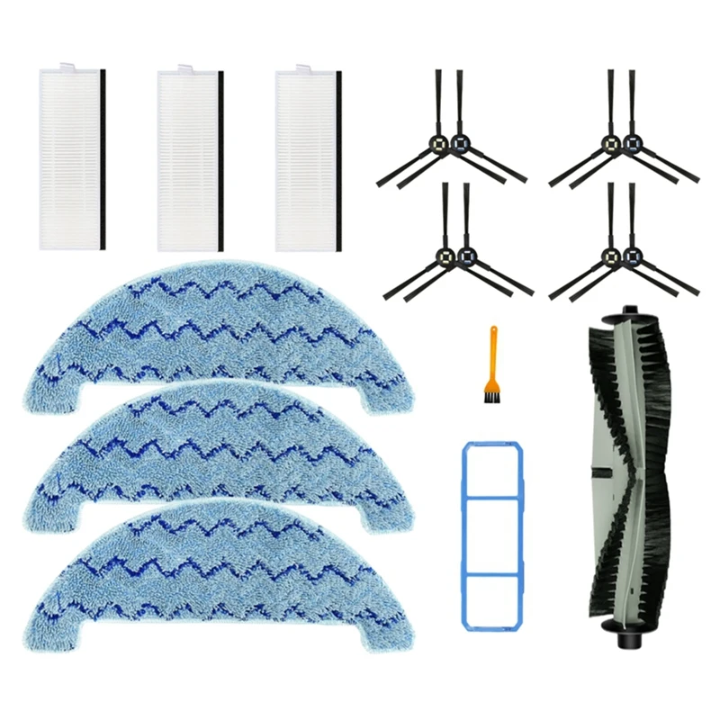 

Роликовая основная и боковая щетки, фильтр НЕРА, насадка на швабру для Ilife X787, A7, A9, A9S, X800, X785 Запчасти для роботизированного пылесоса