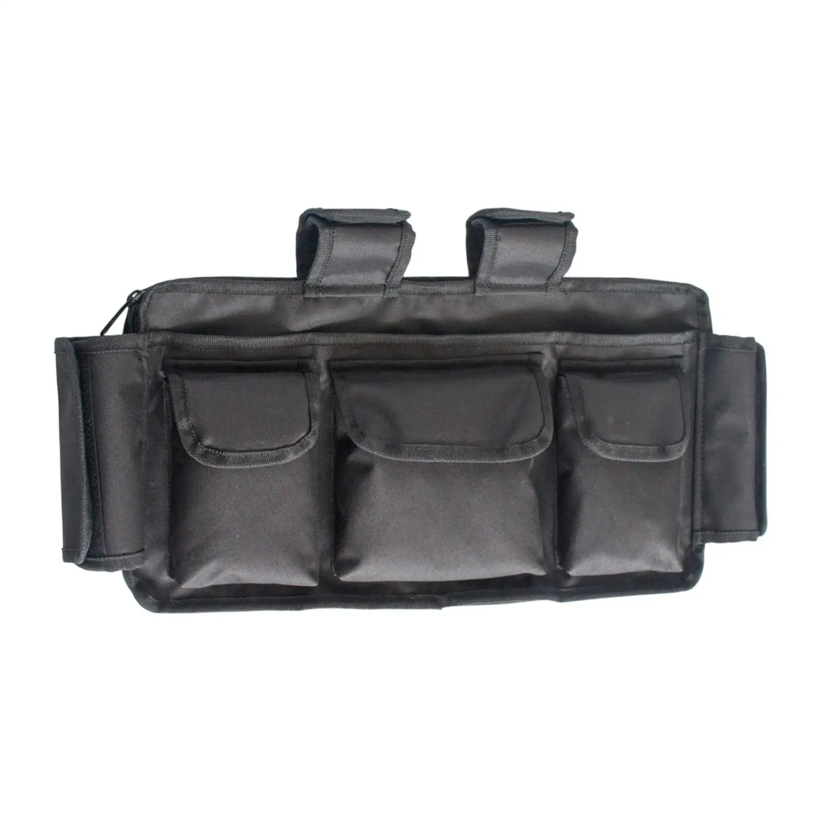 Wheelchair Side Bag Oxford Cloth with Strap Walker Storage Bag Wheelchair Armrest Storage Pouch Large Capacity for Adult Elderly 2