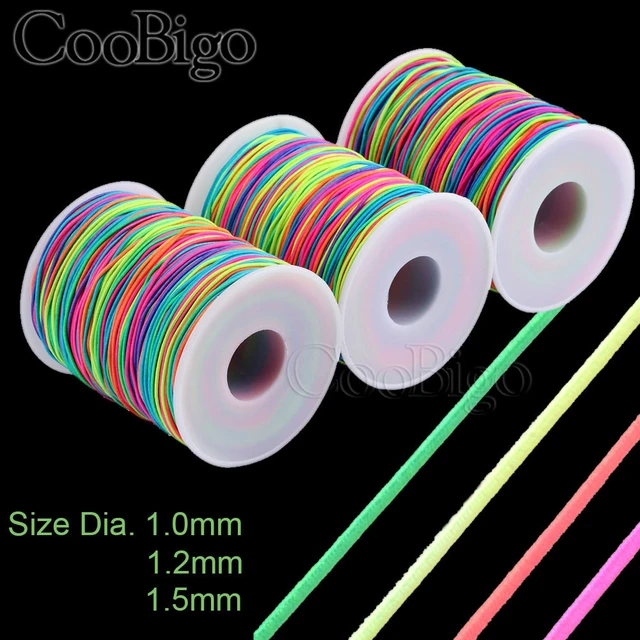 Dia 0.5-1mm elastic cord for bracelets Rubber Rope band elastic Stretch  String DIY Jewelry Making Necklace Sewing Accessories - AliExpress