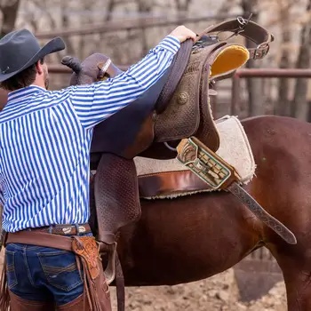 Western Equestrian Phone Holster 1