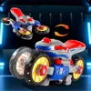 Electric Stunt Motorcycle Deformation Rotation Light Music Toy vehicles Universal Car Children's Toys Christmas Gifts VG140 1