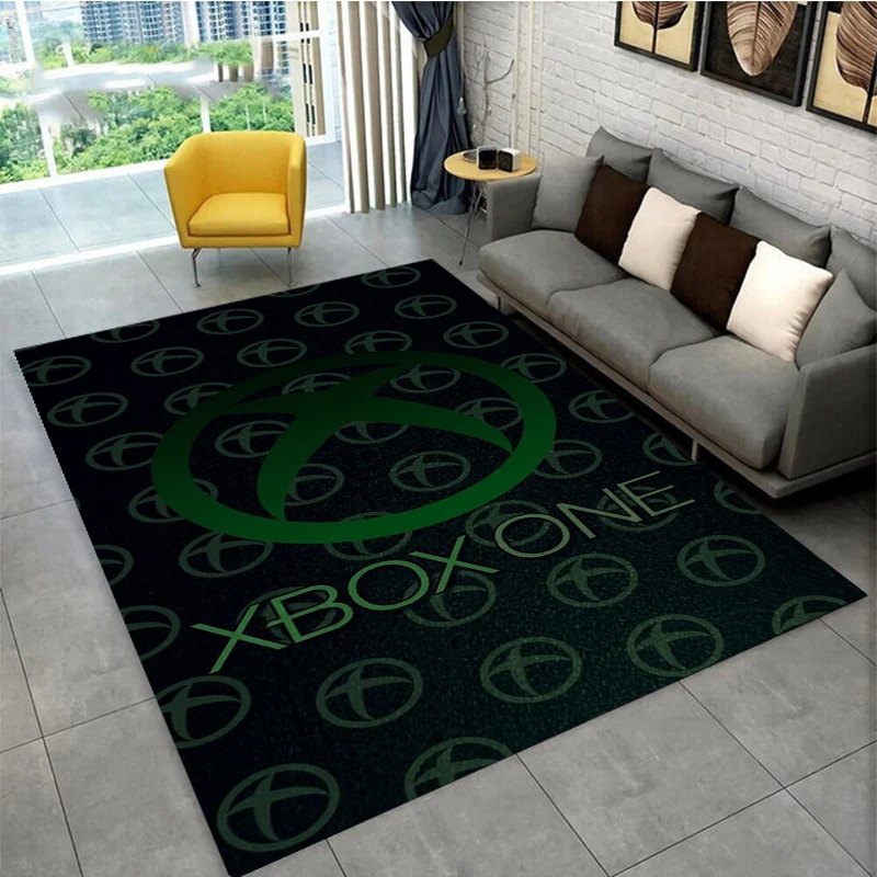 

Gamer Gaming XBOX Creative Carpet, Living Room, Bedroom, Kitchen Decoration, Children's Games, Non slip Floor Mat, Birthday Gift