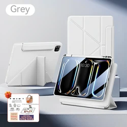 Universal Magnetic iPad Case - Versatile and Protective Tablet Cover - iPad Air 4 5th 10.9 (Grey)