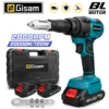 20000N Brushless Electric Rivet Gun 2.4-4.8mm Cordless Rivet Nut Gun Drill Insert Automatic Riveting Tool For Makita 18V Battery 1