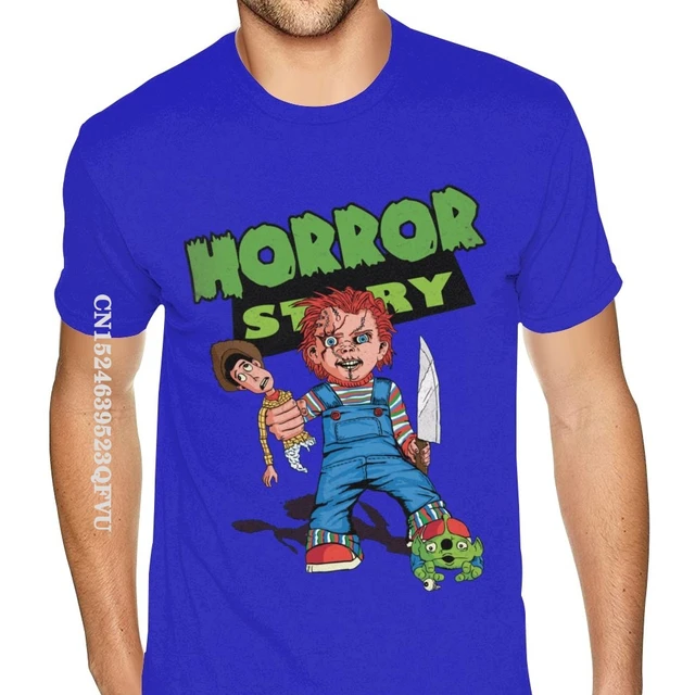 Chucky T Shirt Youth Guy 80S Shirts Men 