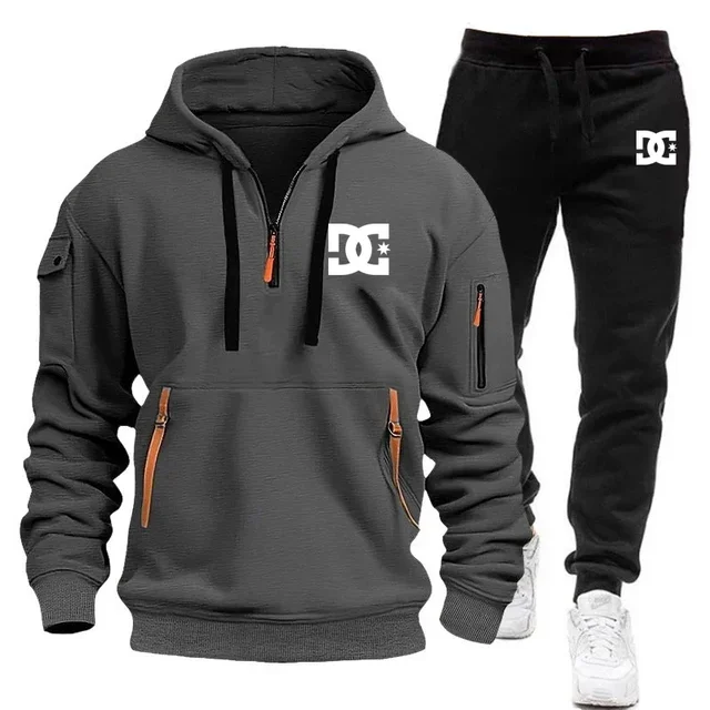 Conjunto Infantil Moletom Com Capuz E Calça Jogger - Conforto Para Meninos