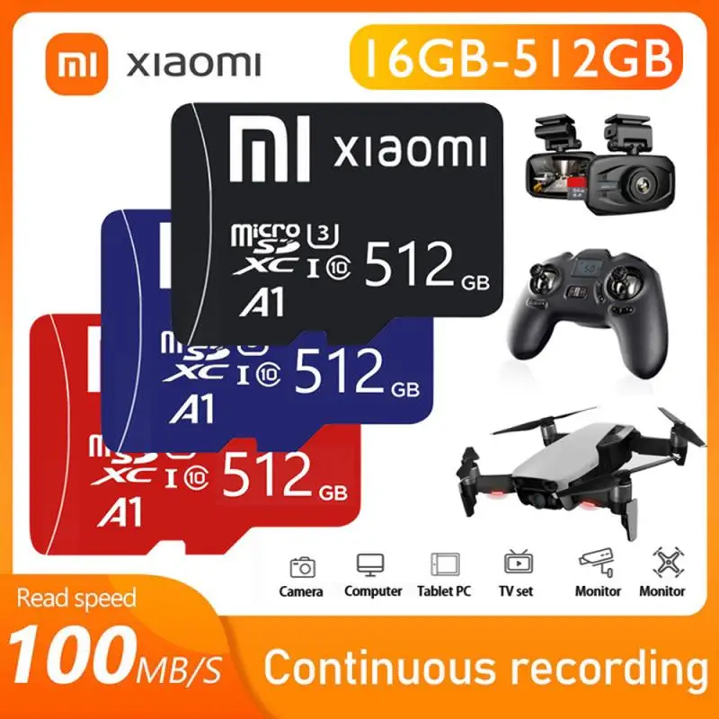 Xiaomi High Speed Micro Memory Card 1tb Micro Tf Sd Card 16gb 32gb 64gb ...